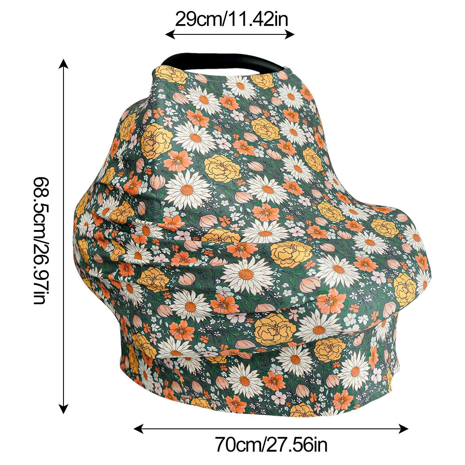 **Shakven Breathable Car Seat Cover Canopy for Kids - Universal Fit, Easy Access Design for Boys & Girls - Perfect for Travel, Shopping & Outdoor Adventures**