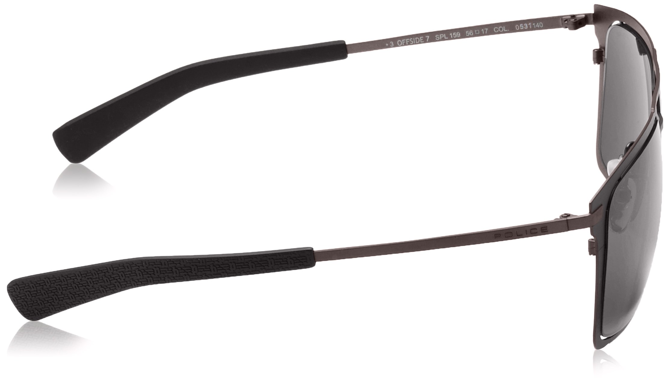SPL 159 M Matte Black Polarized Sunglasses for Men - UV Protection, Anti-Glare, Lightweight - Perfect for Driving, Outdoor Sports & Daily Wear