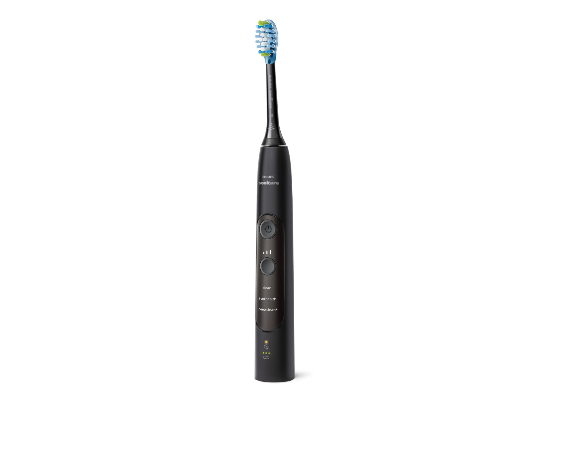 Philips Sonicare ExpertClean 7300 Rechargeable Electric Toothbrush - Black (HX9610/17) | 1 Count | Advanced Plaque Removal & Gum Care | Perfect for Travel & Home Use