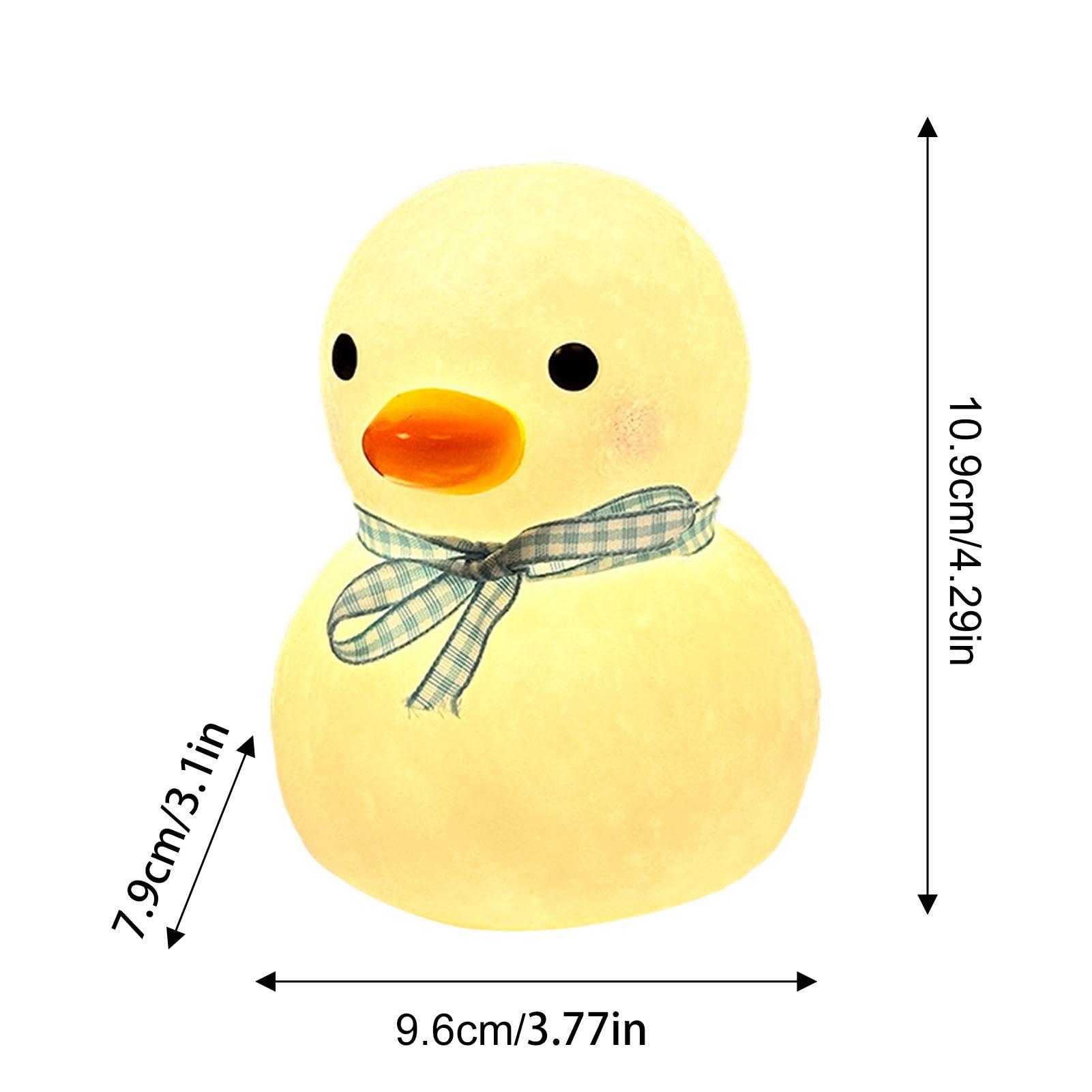 Adorable Silicone Night Light - Soft Glow Desk Lamp for Kids Room, Bedroom, Nursery & Study | Decorative LED Nightlight for Sleep, Reading & Relaxation | Perfect Gift for Children & Babies