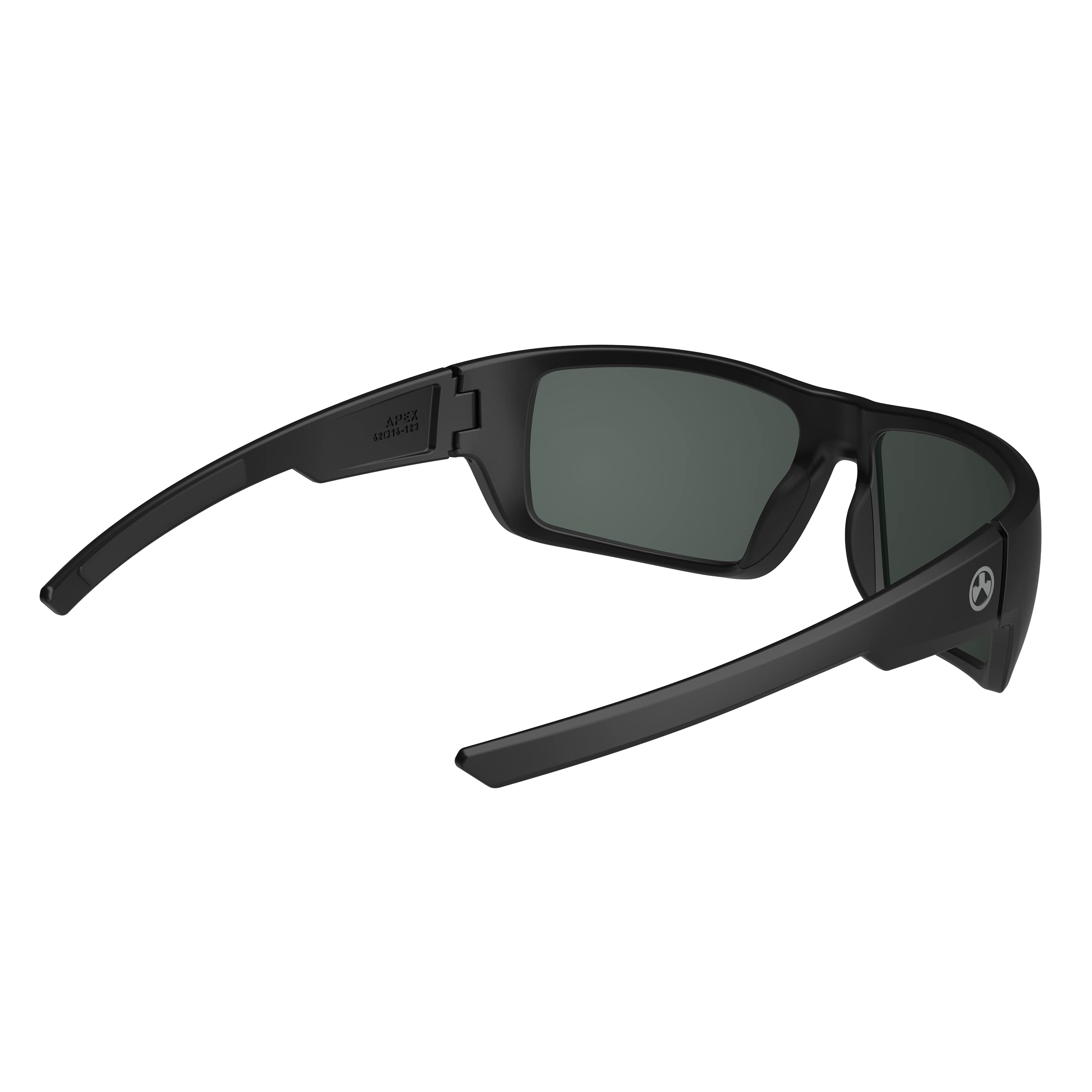 Magpul Apex Tactical Sunglasses for Men - Ballistic Shooting Glasses with Rectangular Frame - Perfect for Outdoor Sports, Hunting & Range Shooting