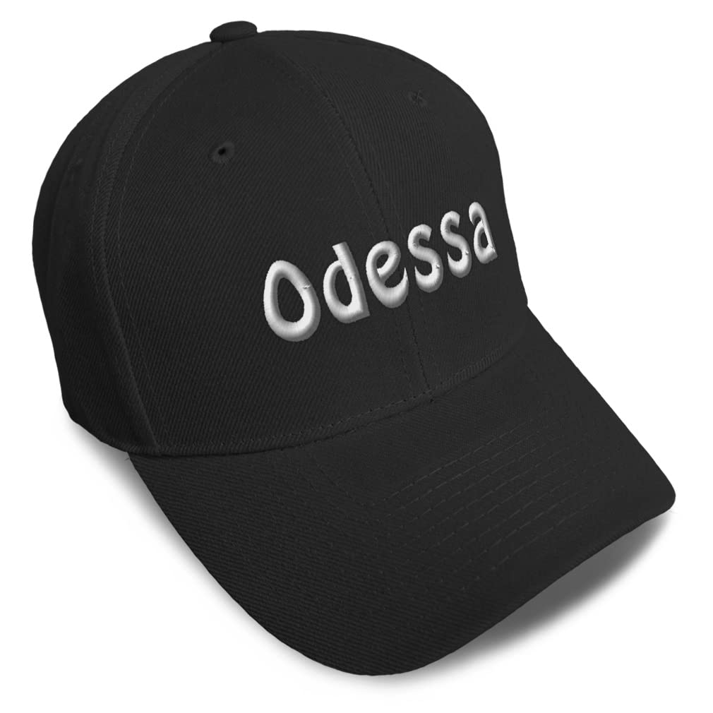Odessa Love Acrylic Baseball Cap - Unisex Dad Hat for Men & Women - Perfect for Outdoor Sports, Casual Wear & Sun Protection