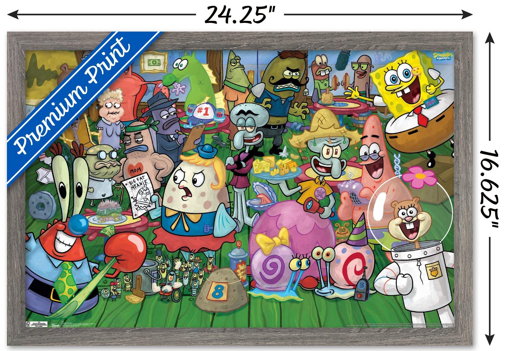 Trends International Nickelodeon SpongeBob SquarePants Wall Poster - 14.725