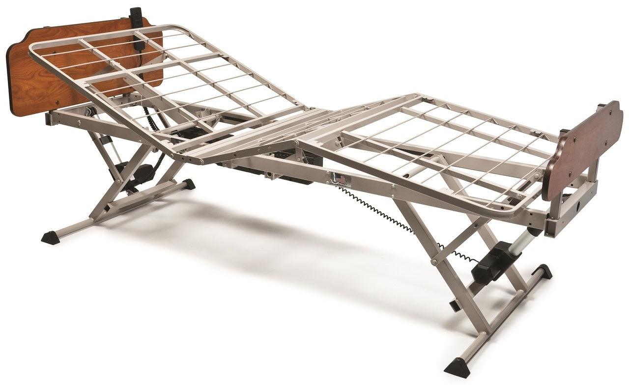Graham Field Patriot LX Full Electric Adjustable Homecare Hospital Bed for Elderly & Patients - Perfect for Home Nursing & Recovery Care