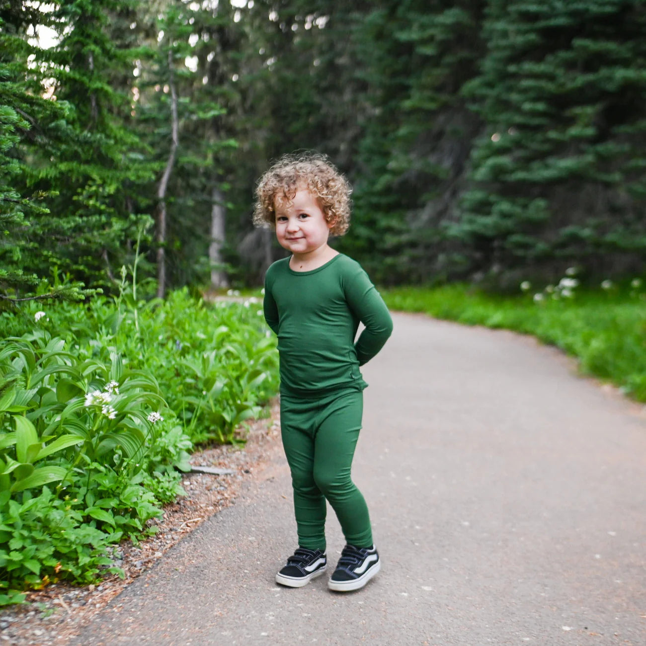 Soft & Cozy Toddler Pajama Set - Cute Forest Animal Print - 100% Cotton Sleepwear for Boys & Girls - Perfect for Bedtime & Lounging