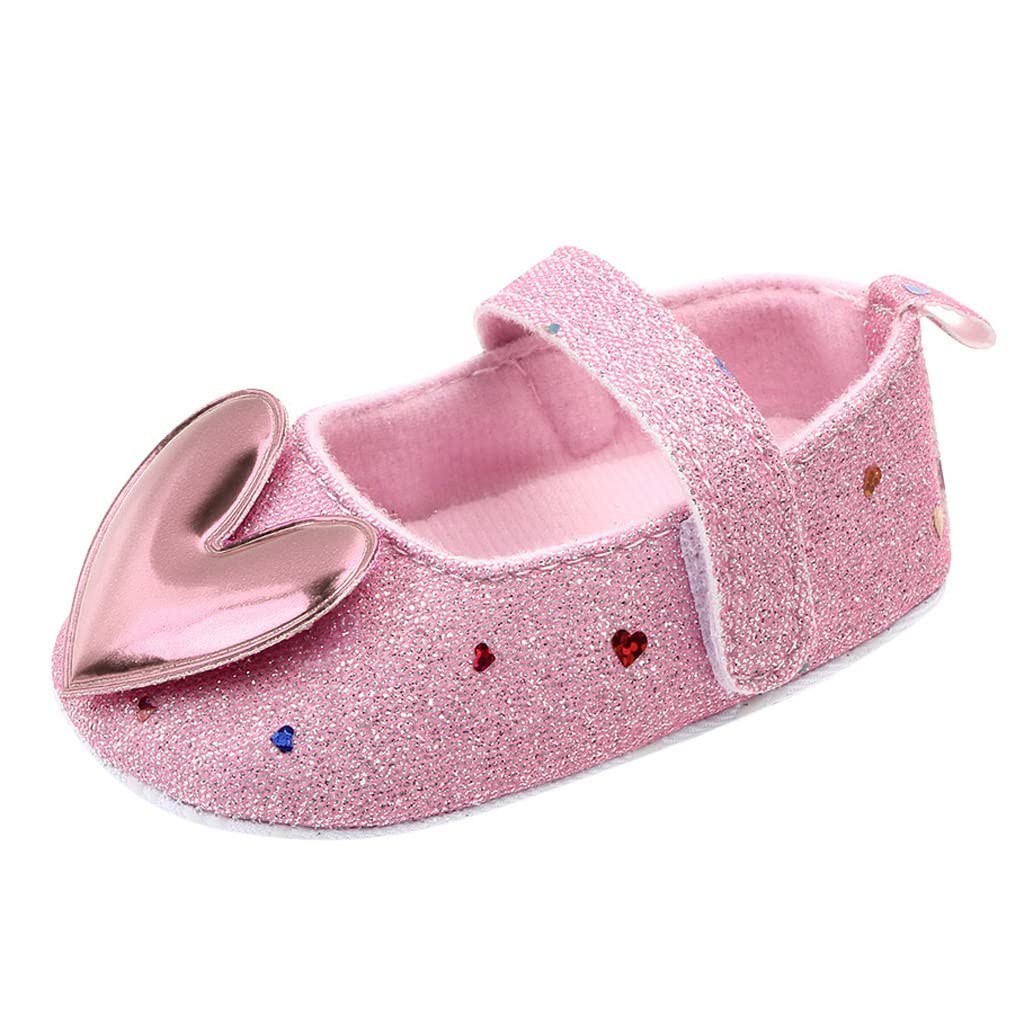 Soft Soled Baby Girl Shoes Size 6 - Princess Style for Indoor & Beach Play