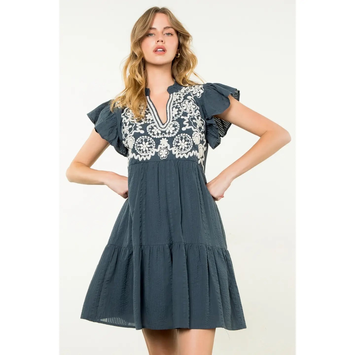 Ella Dress - Elegant Women's Flowy Maxi Dress for Summer, Beach, and Special Occasions | Perfect for Weddings, Parties, and Casual Outings