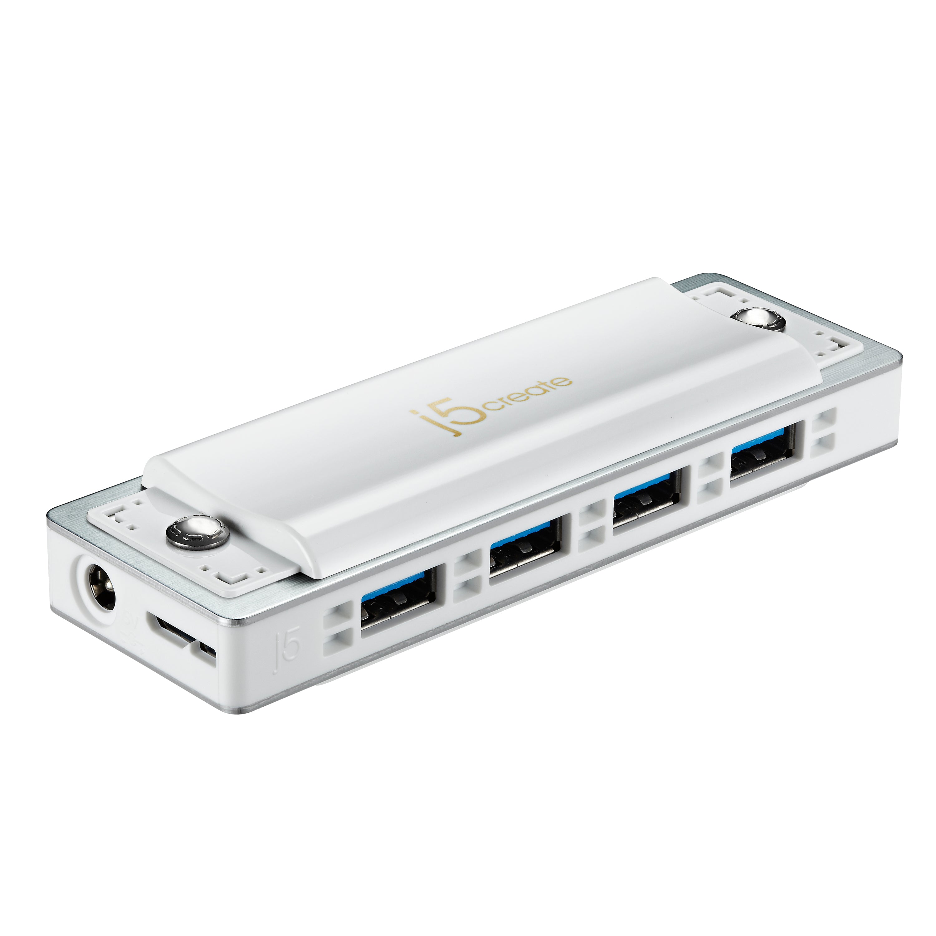 4-Port USB 3.0 Hub with Fast Data Transfer - Compact & Portable for Laptop, PC, Mac - Perfect for Home Office, Gaming & Travel Accessories