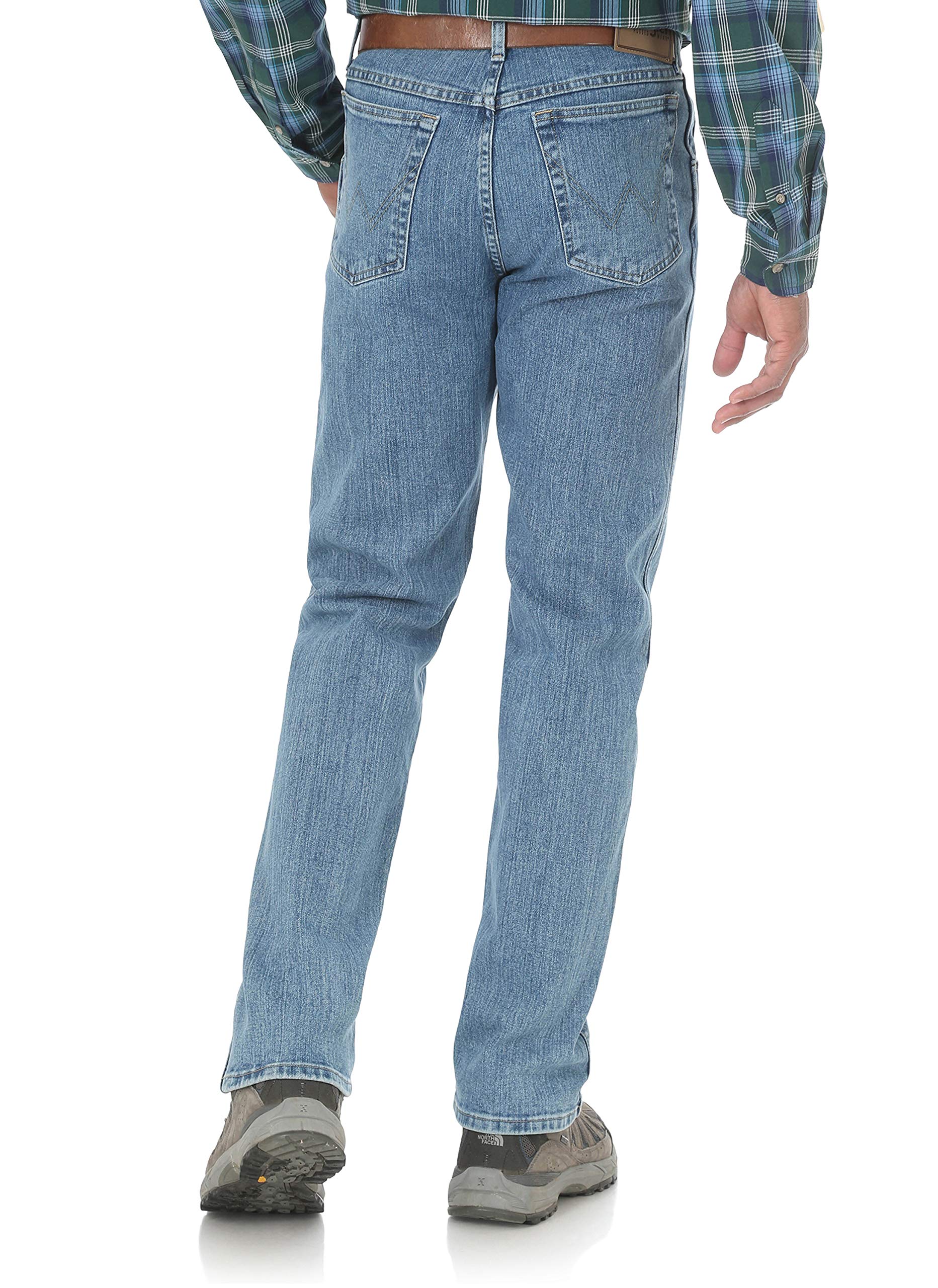 Wrangler Men's Rugged Wear Performance Series Jean - Durable Stretch Denim Pants for Work, Outdoor & Casual Wear | Comfort Fit for Hiking, Construction & Everyday Use