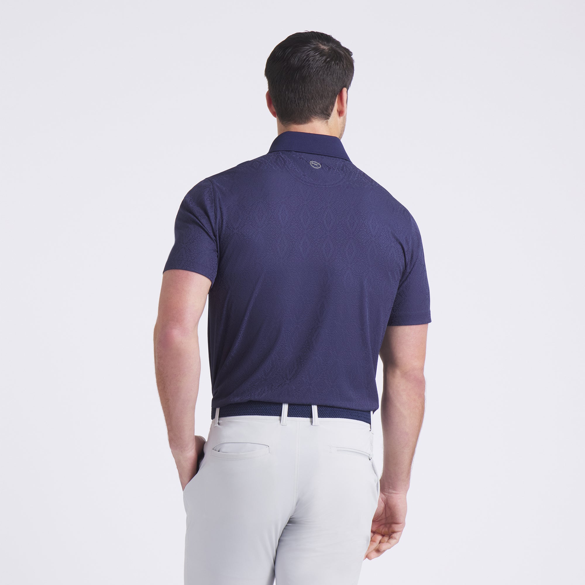 MATTR Doily Golf Polo Shirt for Men - Breathable & Stylish Performance Golf Shirt - Perfect for Golf, Casual Wear & Outdoor Activities
