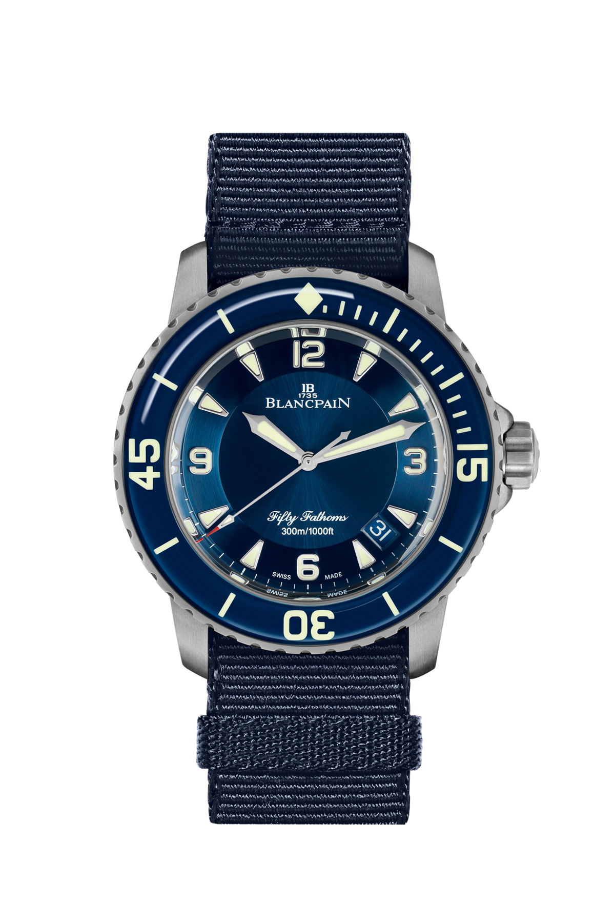 Blancpain Fifty Fathoms Automatic Dive Watch - Luxury Swiss Men's Wristwatch for Professional Scuba Diving & Everyday Wear