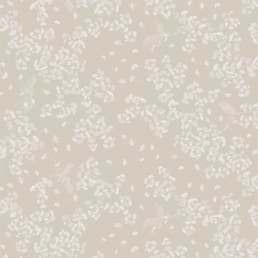 Garnier Thiebaut Mille Ginkos Natural Tablecloth - Elegant Dining Cloth for Restaurants, Weddings & Home Decor