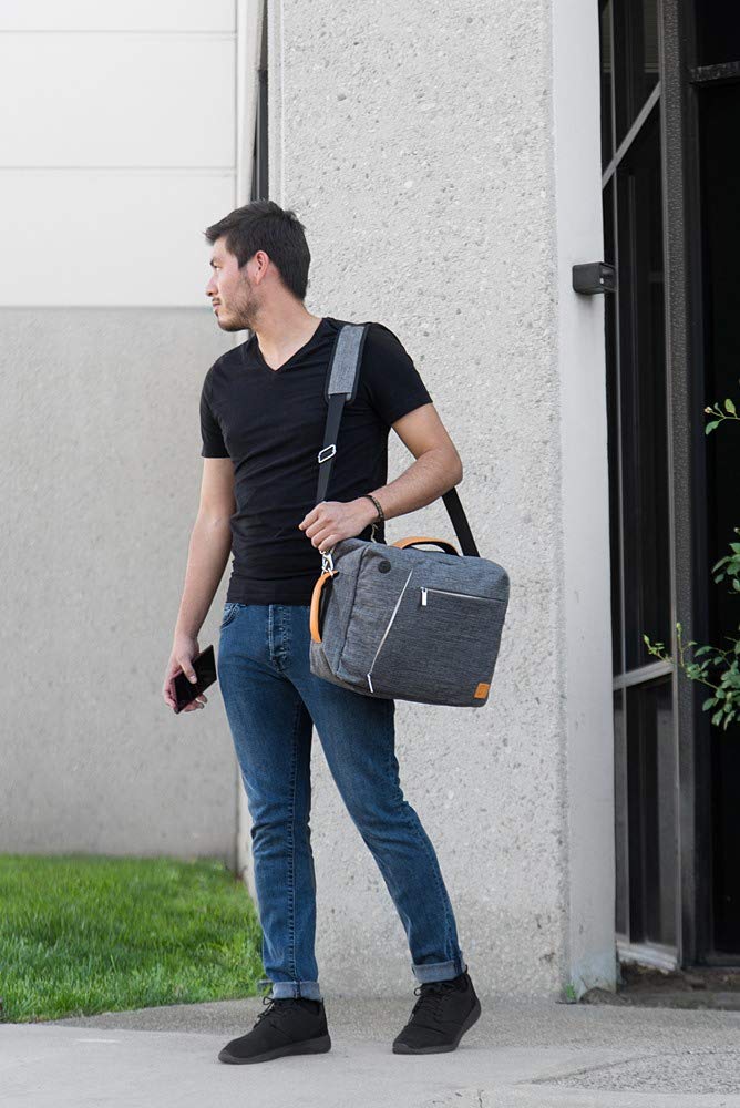 Premium Hybrid Laptop Bag for iPad Pro 12.9/11, MacBook Air/Pro 13.8