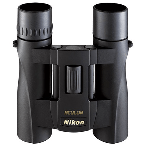Nikon 10x25 Aculon A30 Compact Binoculars - Black - Lightweight & Durable for Bird Watching, Hiking, Travel, and Outdoor Adventures
