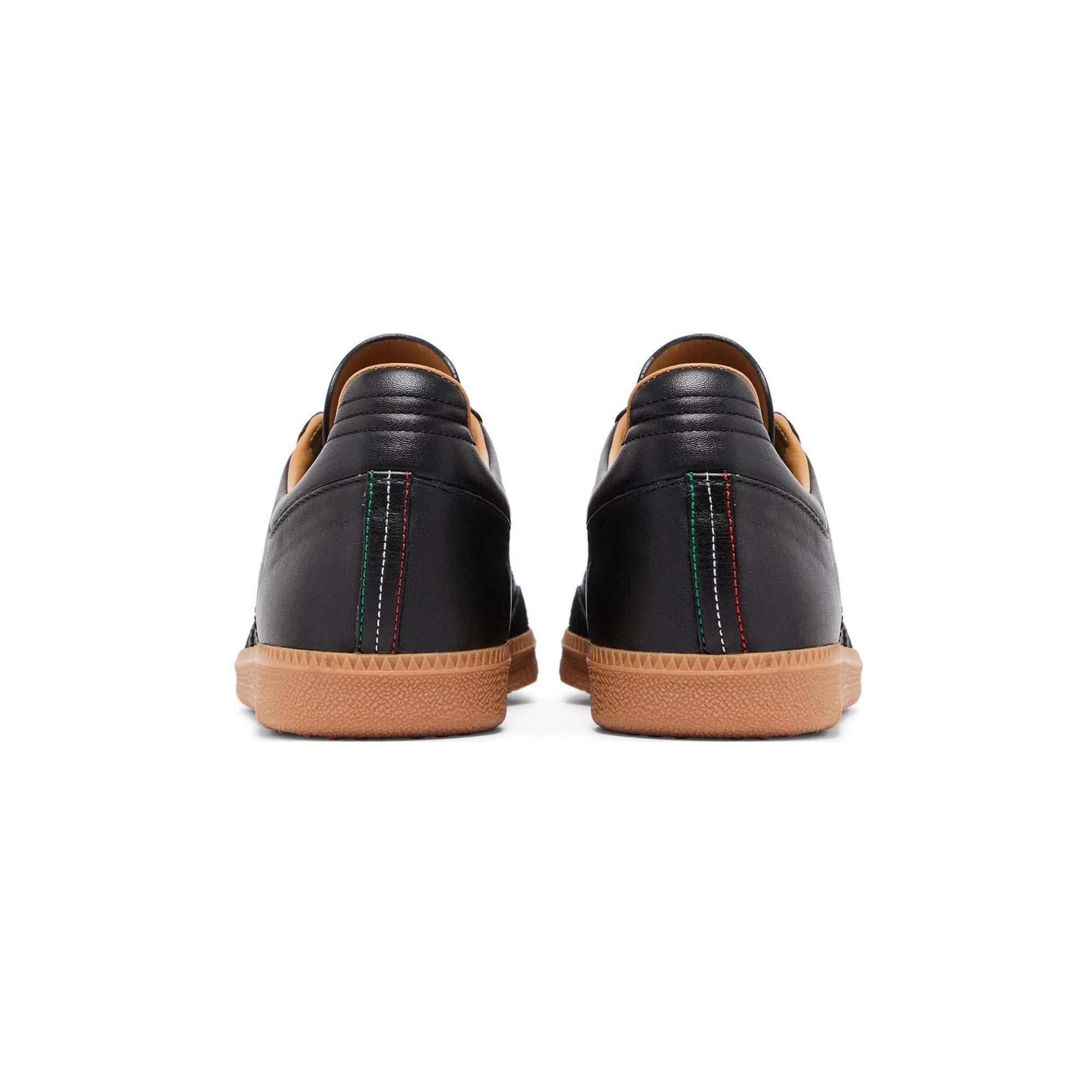 Adidas Samba OG Made in Italy 'Black Gum' Sneakers (2024) - Classic Black Leather Shoes for Men & Women | Perfect for Casual Wear, Street Style & Everyday Fashion