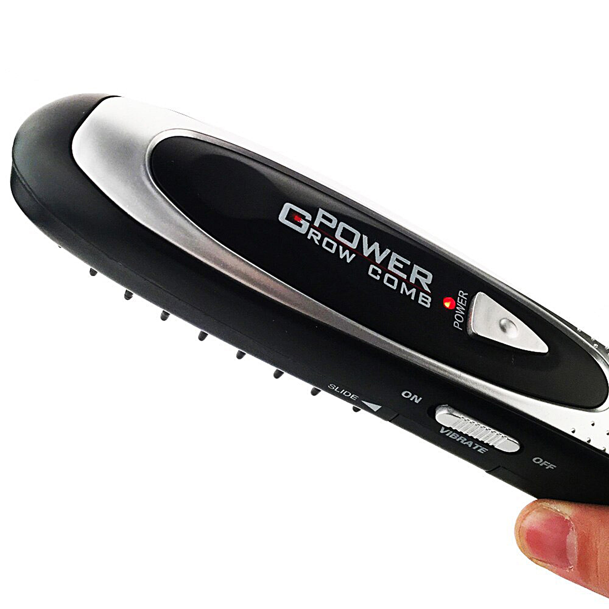 RemedyGrow Infrared Hair Growth Comb for Women & Men - Laser Hair Regrowth Therapy Comb with 272 Teeth for Thicker Fuller Hair - At Home Hair Loss Treatment for Scalp Stimulation & Hair Regeneration (Perfect for Daily Use & Travel)