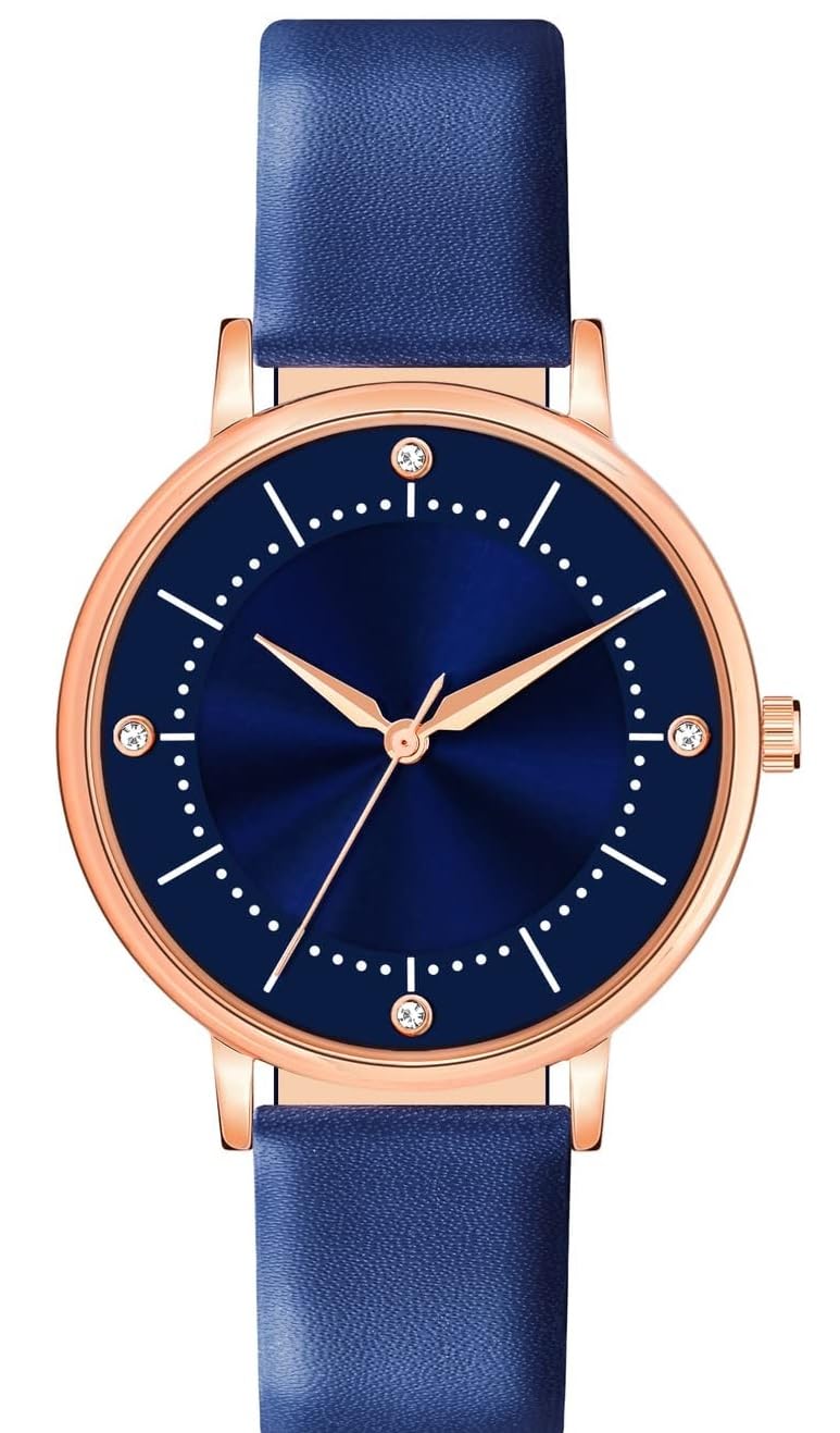 Stylish Ethnic Designer Leather Belt Analog Watches for Women & Girls - SR-795 AT-7951 (Pack of 2) | Perfect for Casual Wear, Office, and Special Occasions