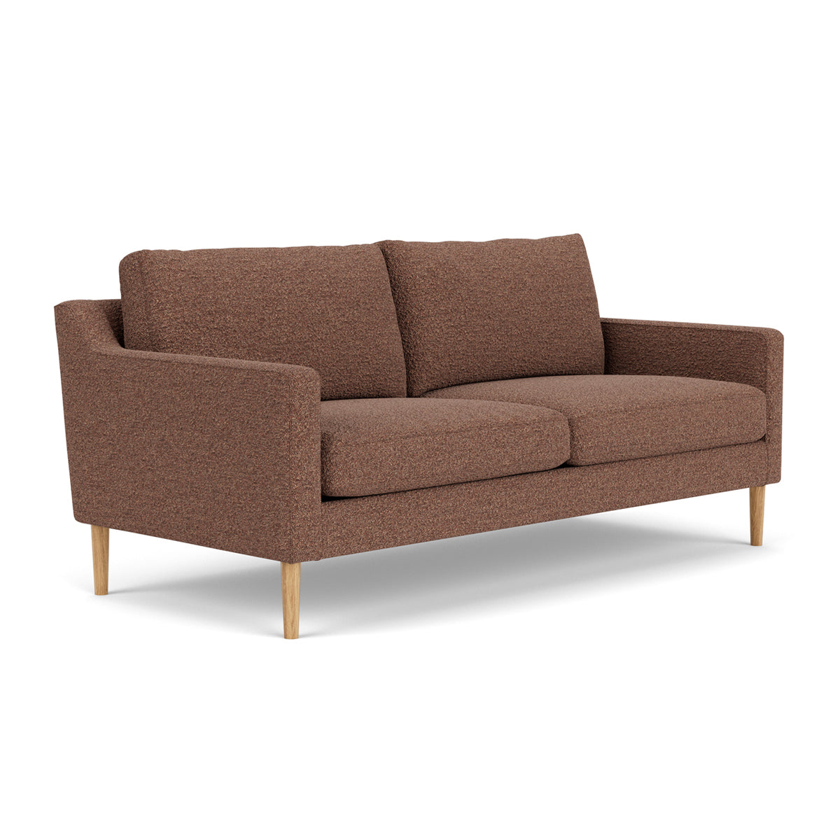 Astha Boucle 2 Seater Sofa - Modern Upholstered Loveseat for Small Spaces | Perfect for Apartments, Living Rooms & Cozy Home Decor