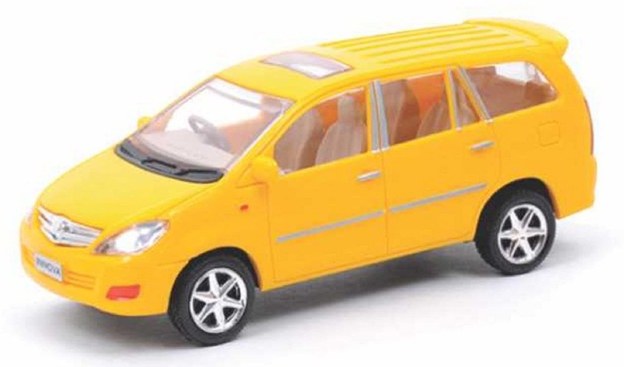 OFFPHATE Pull Back Toy Car - 15cm Plastic Sedan with Soft Edges (Mix Colors) - Safe Kids' Toy for Indoor Play & Birthday Gifts