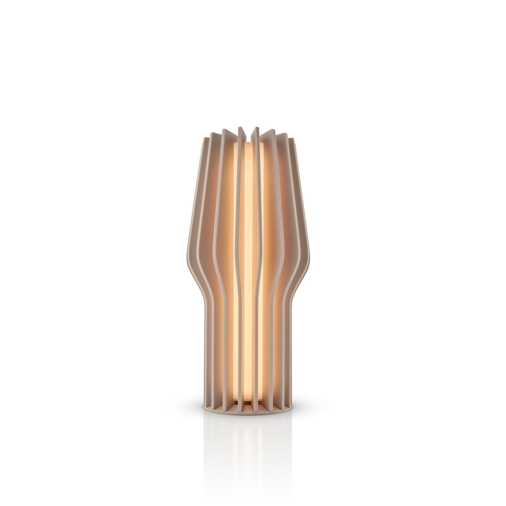 EVA SOLO Radiant Rechargeable Table Lamp - Beige LED Night Light for Bedroom, Living Room & Office | Dimmable, Portable & USB Charging