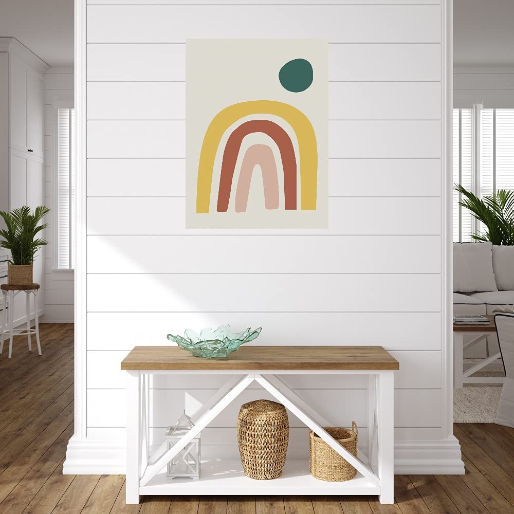 Nikki Chu Fine Art Canvas Wall Decor - Newstalgia 7 Modern Abstract Painting for Living Room, Bedroom, Office - Ready to Hang 24x32 Inches - Perfect for Home, Dining Room & Bathroom Decor
