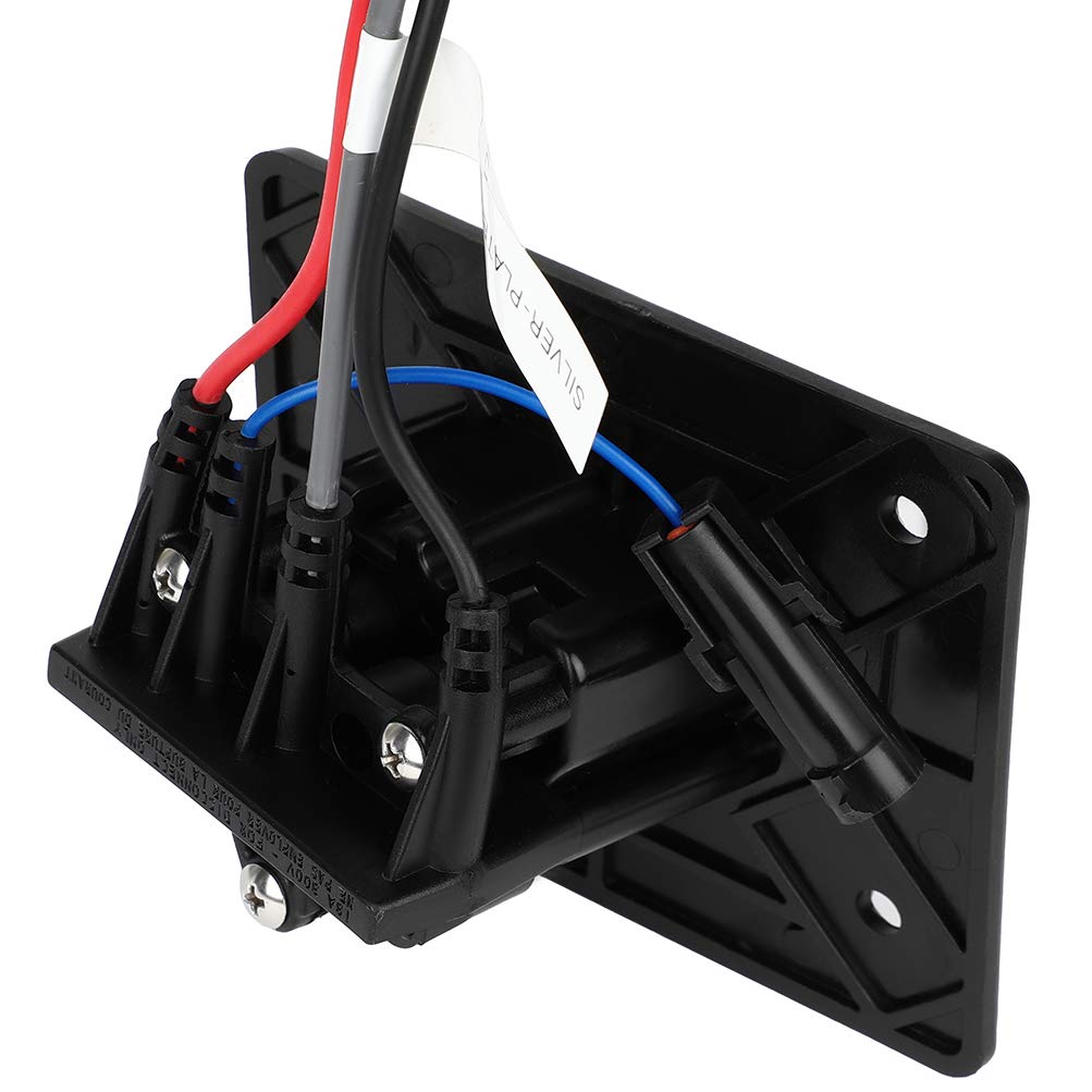 SCITOO 48V Golf Cart Charger Receptacle for EZGO RXV & TXT Models - Compatible with Delta-Q Chargers (OEM 602529) - Perfect for Golf Course Maintenance & Home Charging Stations