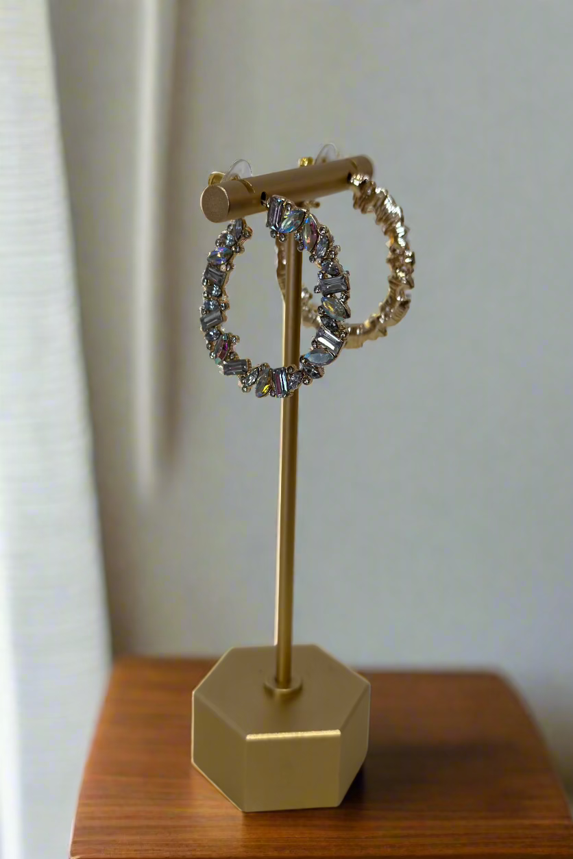 Mykonos Earrings for Women - Elegant Greek Island Inspired Jewelry - Perfect for Beach Vacations, Weddings & Boho Fashion