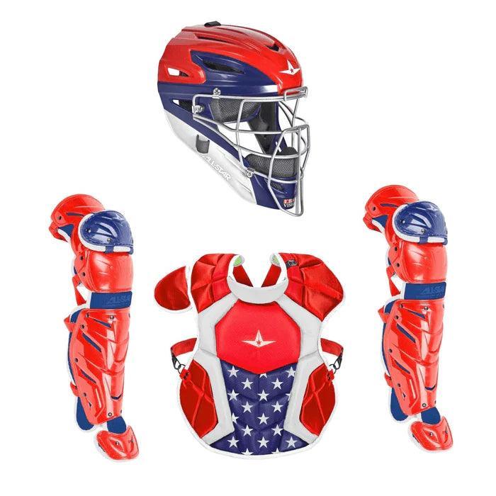 All Star S7 Axis Elite Catcher's Kit for Youth Baseball (Ages 9-12) - NOCSAE Approved Protective Gear - Perfect for Little League & Travel Team Practices