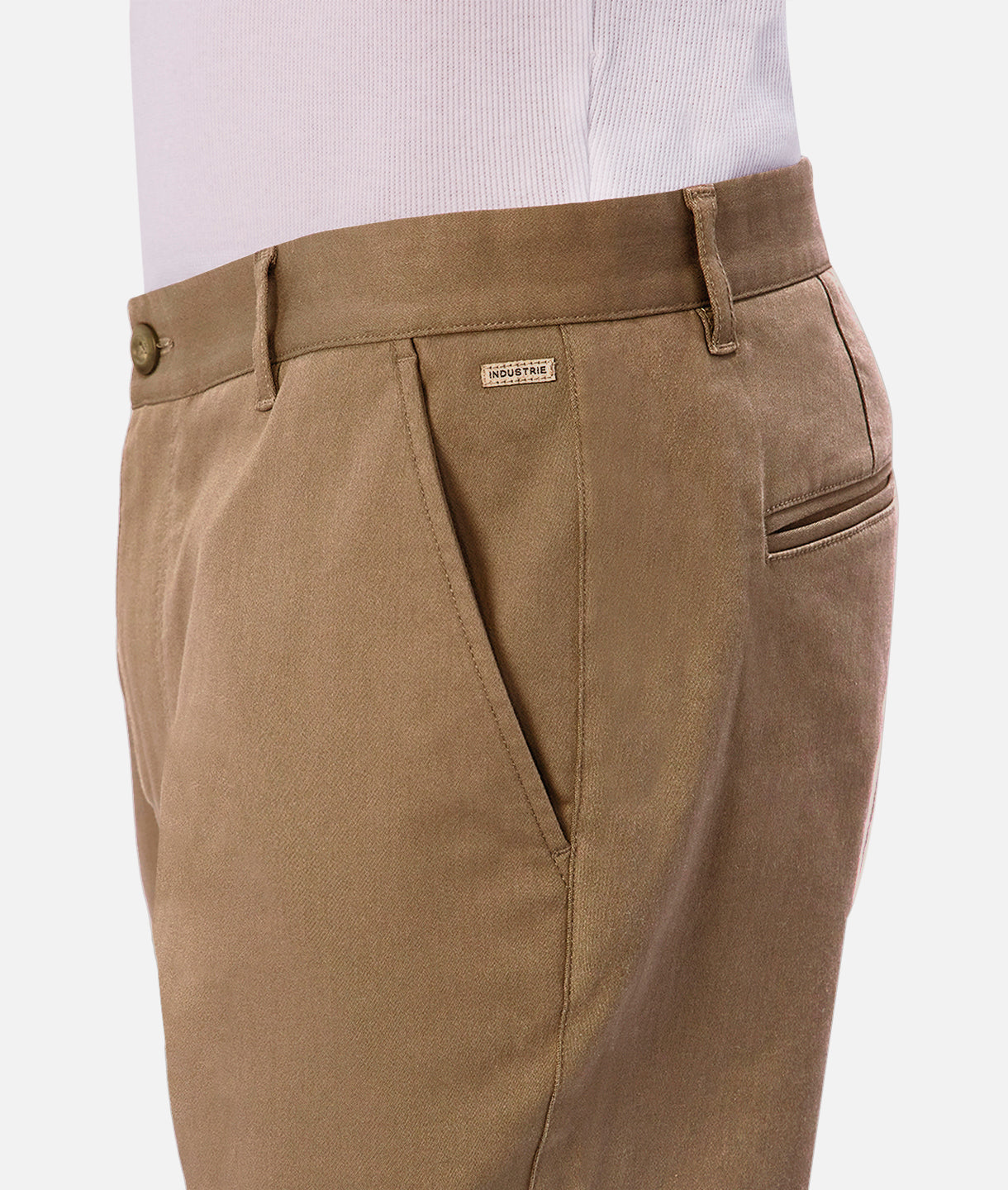 Men's Comfort Fit Cuba Chino Pants in Beige - Classic Casual Trousers for Work, Travel & Everyday Wear