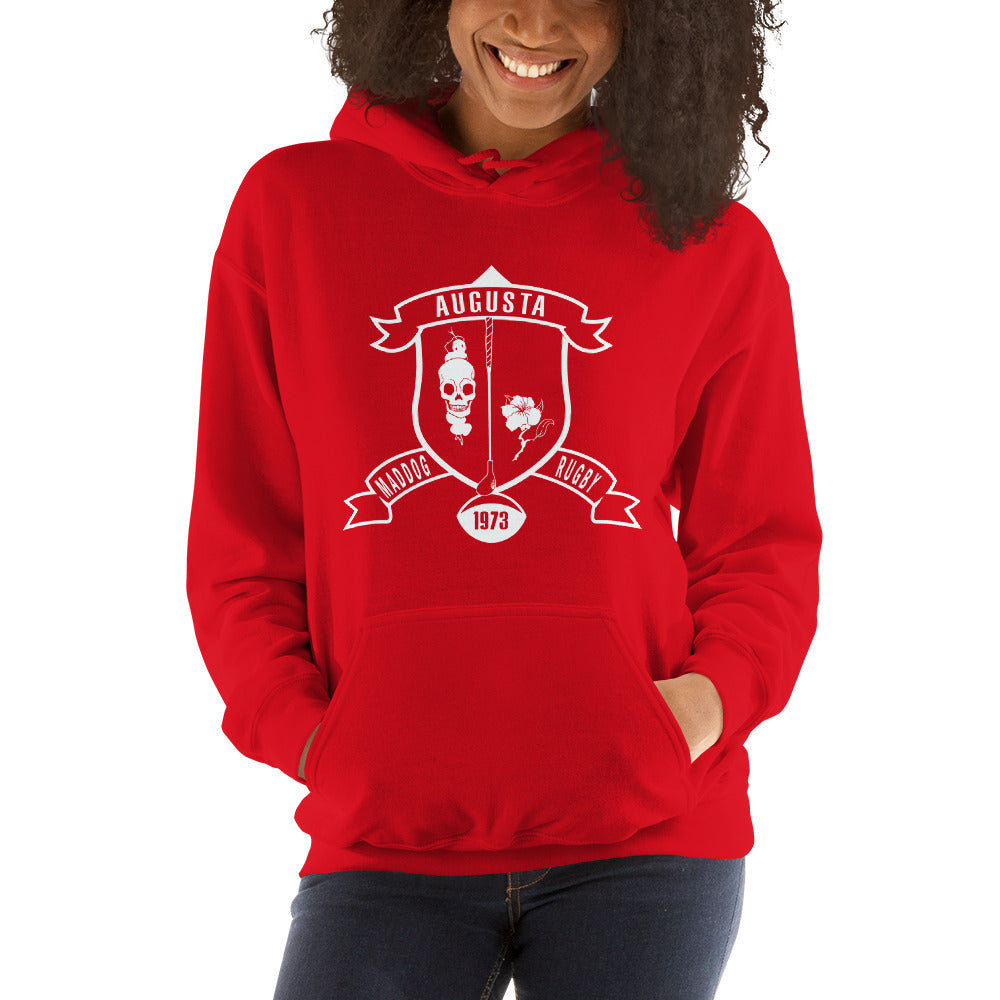 Augusta Maddog Rugby Heavy Blend Hoodie - Premium Men's Pullover Sweatshirt for Rugby Fans | Warm & Comfortable for Outdoor Sports & Casual Wear