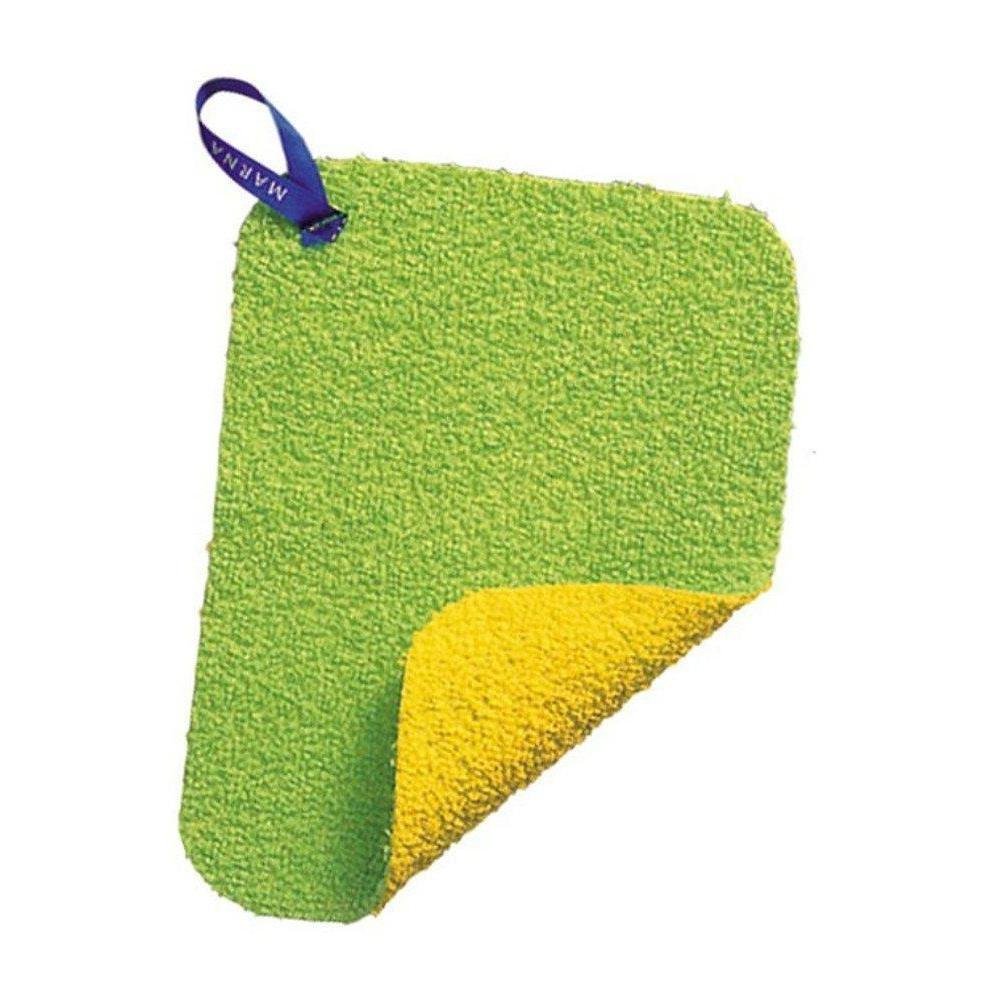 Marna New Slim Stain Scrub Cloth W193 - Microfiber Cleaning Pads for Kitchen, Bathroom & Household - Remove Tough Stains & Grease Easily