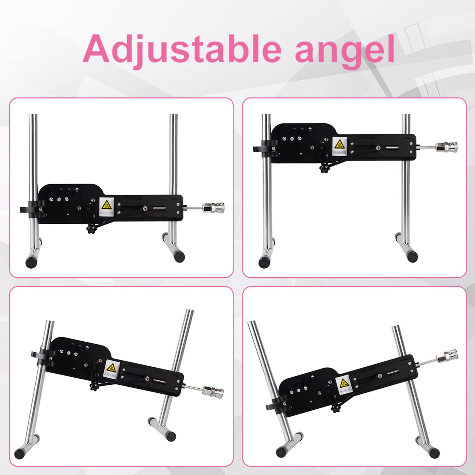 Remote Control Automatic Adjustable Adult Sex Machine with Quick Air Connector - 3 Attachments for Couples & Solo Play - Powerful Thrusting Sex Toy for Enhanced Pleasure (Bedroom Use, Discreet Home Entertainment)