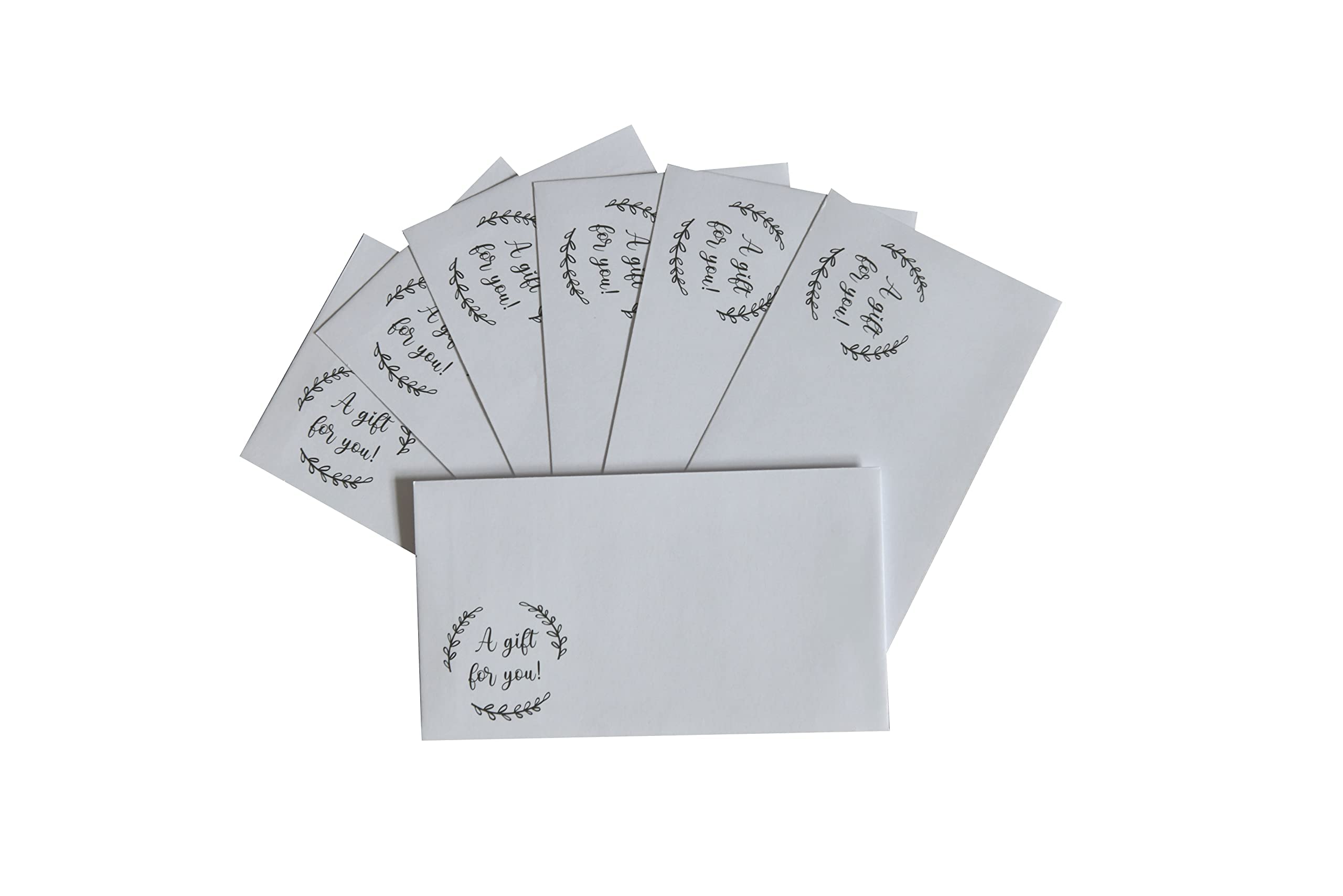 50 Pack Cash Envelopes for Gifts (3.75