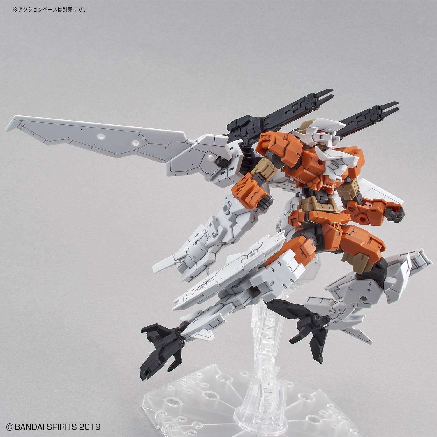 Bandai 30 Minutes Missions 30MM 1/144 eEXM-17 Alto Flight Type (Orange) Plastic Model Kit - Build & Customize for Sci-Fi Battles & Display