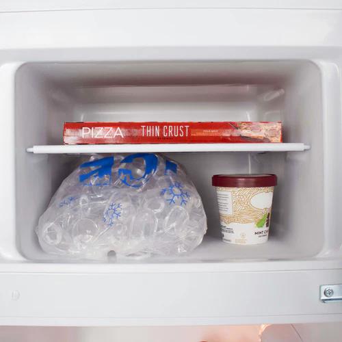 Avanti 21.75 Inch Freestanding Top Freezer Refrigerator - 7.3 cu. ft Capacity, Energy Efficient, Stainless Steel Finish (Model RA733B3S) - Perfect for Apartments, Dorms, Offices and Small Kitchens