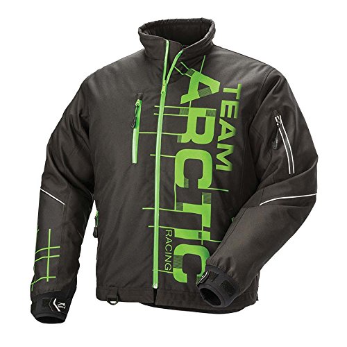Arctic Cat Men's Racing Jacket - Lightweight, Waterproof & Windproof Motorcycle Gear for Off-Road & Street Riding - Perfect for ATV, Dirt Bike & Snowmobile Adventures