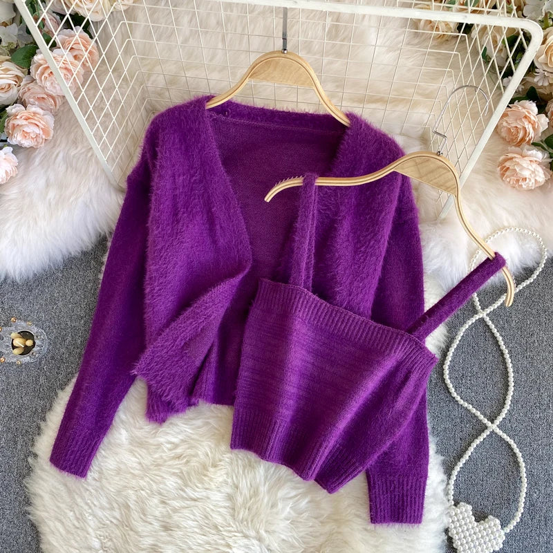 Soft & Cozy Women's Knitted Sweater - Warm Winter Pullover for Casual Outfits & Layering