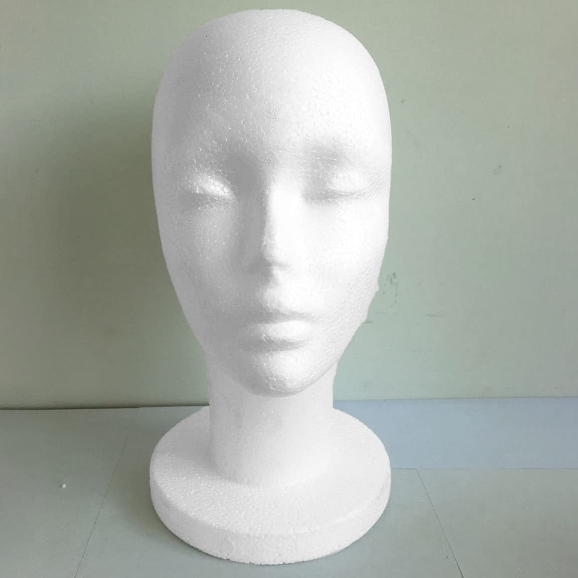 Eduuyvee Foam Mannequin Head for Display - Sunglasses, Eyeglasses, Hats, Caps & Headphones Holder - Perfect for Retail Stores, Boutiques & Fashion Displays