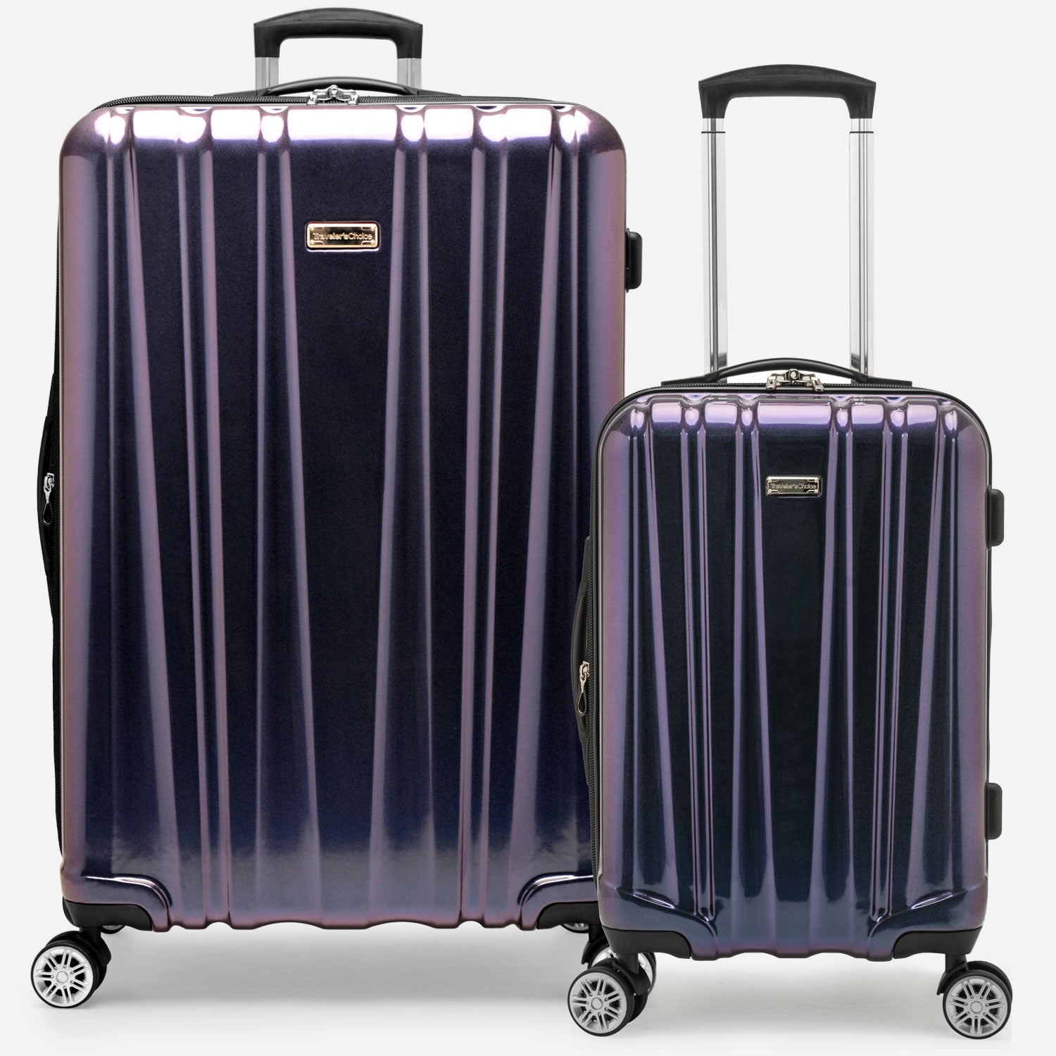 Ruma II 2-Piece Luggage Set - Lightweight Spinner Suitcase with TSA Lock - Perfect for Travel, Business Trips & Vacations