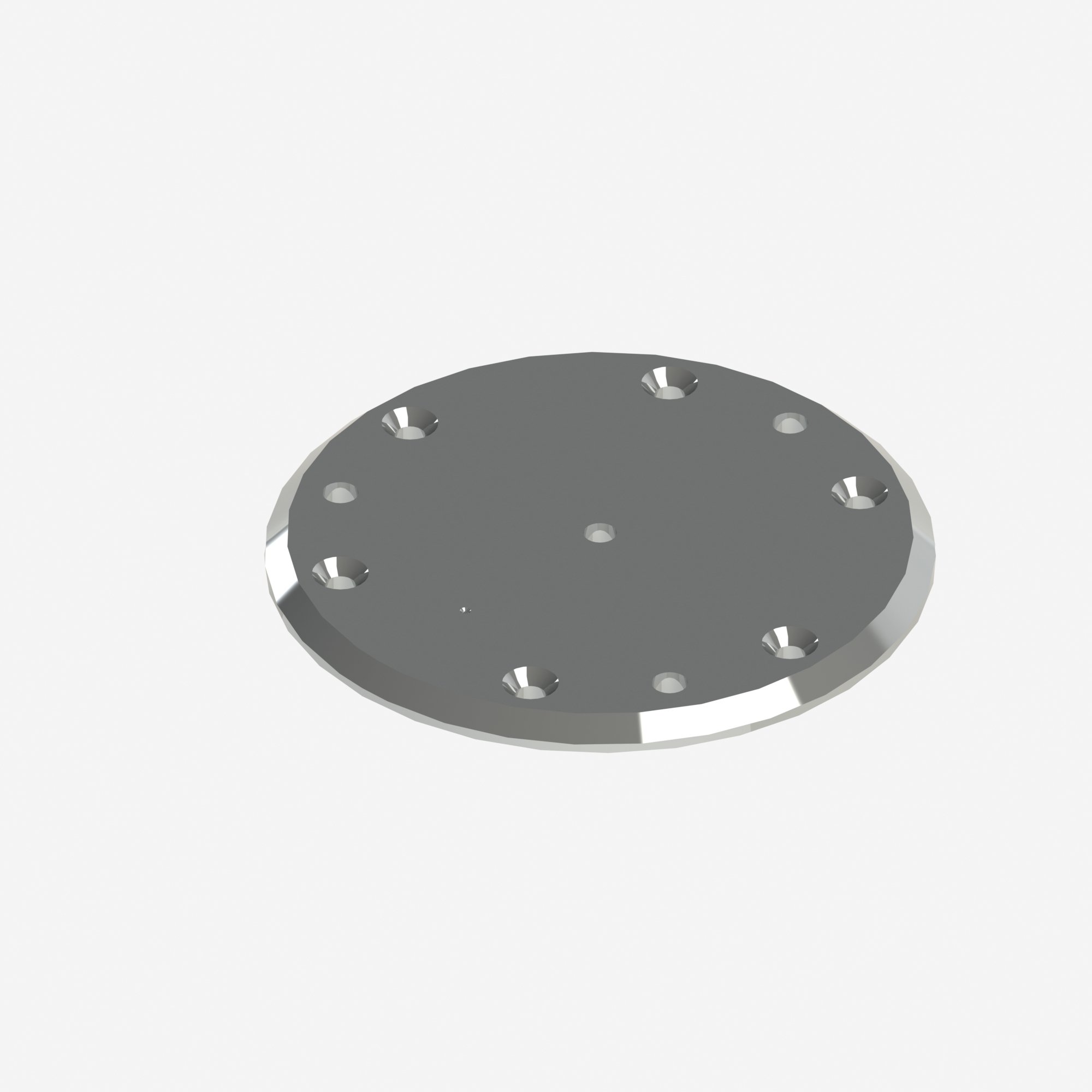 HealthCraft Portable Floor Plate - Heavy Duty Mounting Bracket for Advantage Rail & Pole - Perfect for Home Gym, CrossFit, and Fitness Equipment Installation