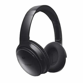 Bose QC35 Wireless Bluetooth Noise Cancelling Headphones - Premium Over-Ear Headset with Alexa Voice Control for Travel, Work & Music Listening