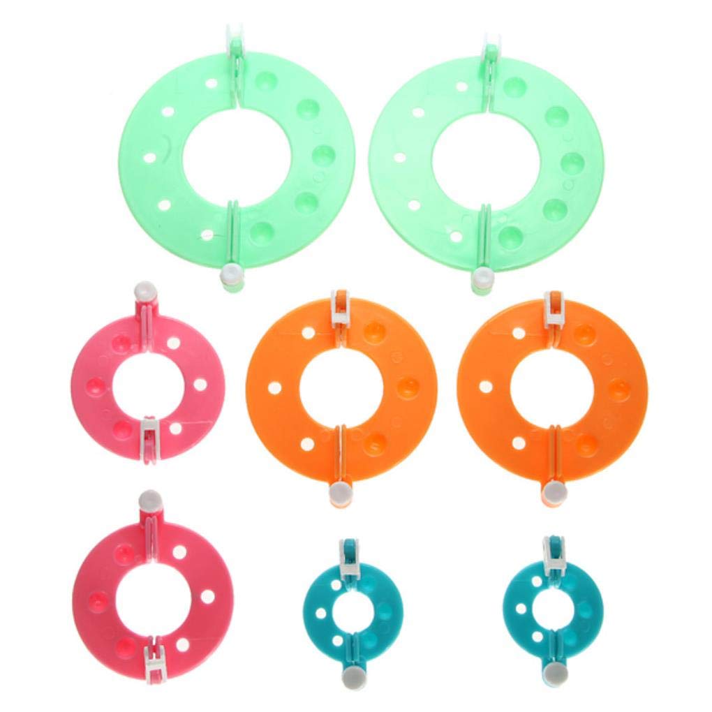 Pom Pom Maker Kit - DIY Fluffy Ball Weaver Needle Craft Tool for Knitting, Crochet & Scrapbooking - Perfect for Handmade Decorations, Gifts & Kids Crafts