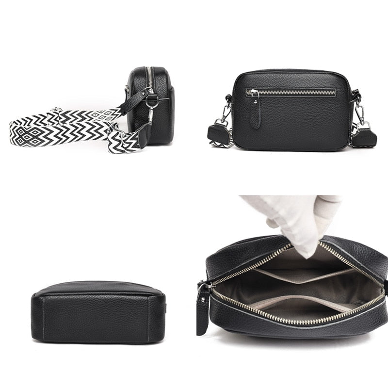 Genuine Leather Women's Crossbody Bags - Stylish & Durable Handbags for Everyday Use, Travel, Work & Shopping