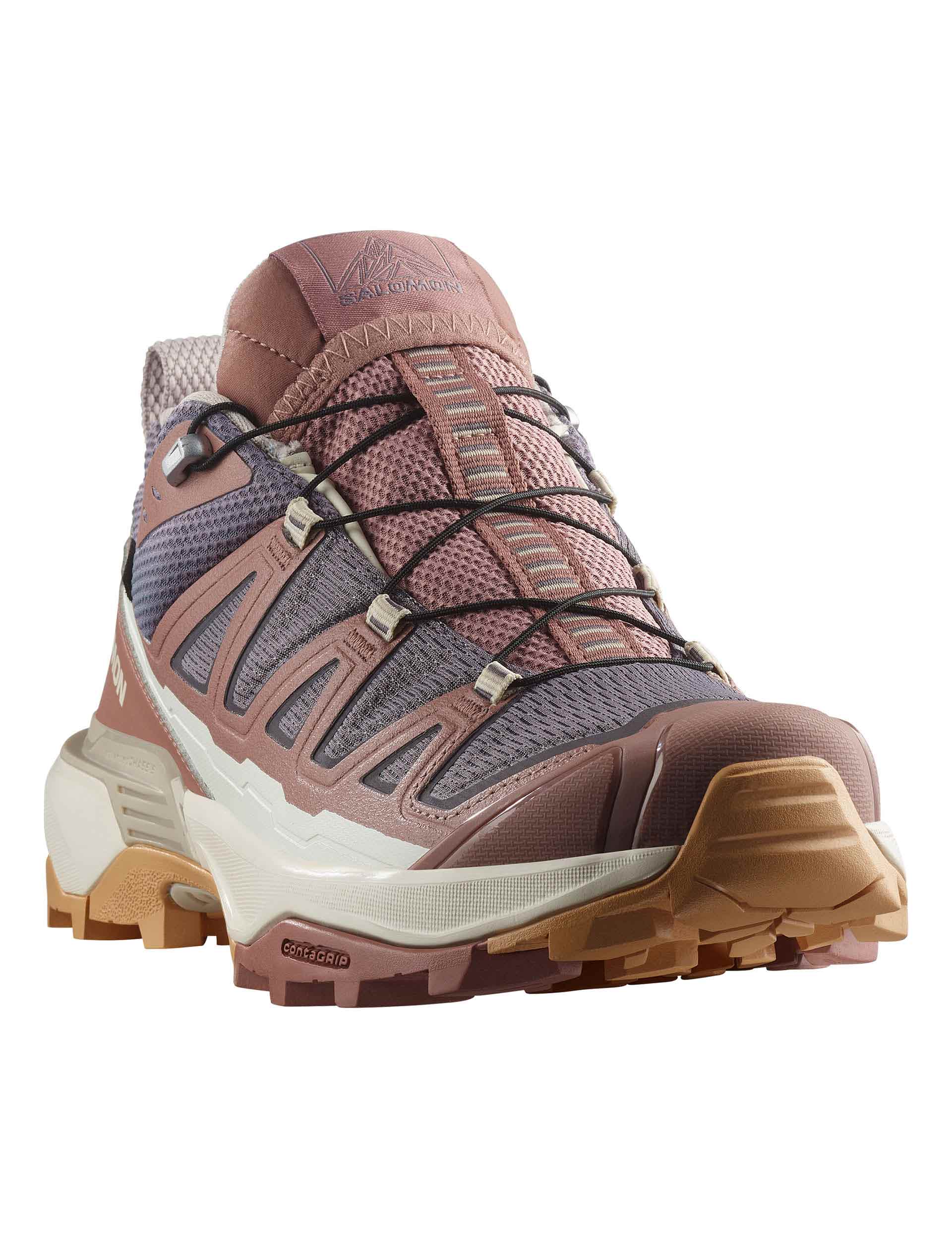 X Ultra 360 Edge Gore-Tex Hiking Boots for Men - Waterproof & Breathable - Excalibur/Burlwood/Silver Cloud - Perfect for Trail Running, Mountain Climbing & Outdoor Adventures