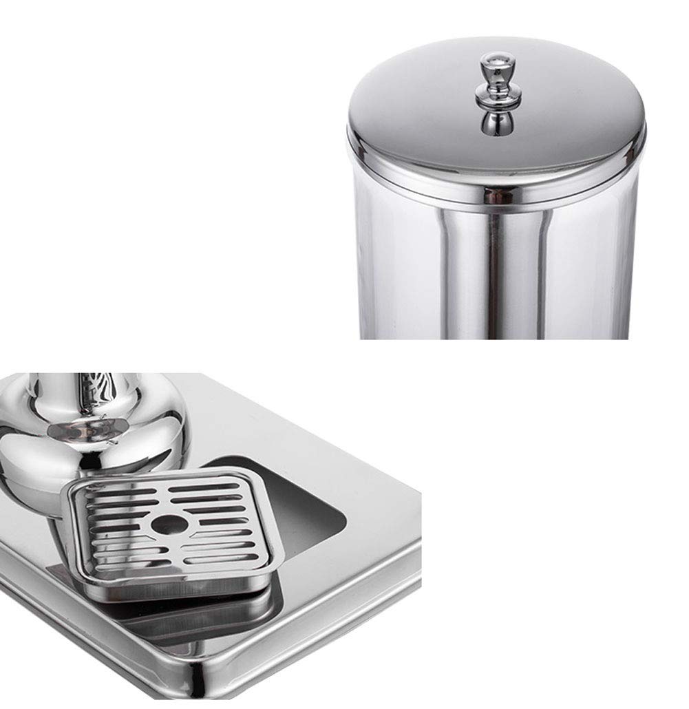 Stainless Steel Drink Dispenser with Spigot & Stand - Large Beverage Dispenser for Parties, Picnics, BBQs, Weddings & Outdoor Events - Perfect for Lemonade, Iced Tea, Sangria & Punch Serving