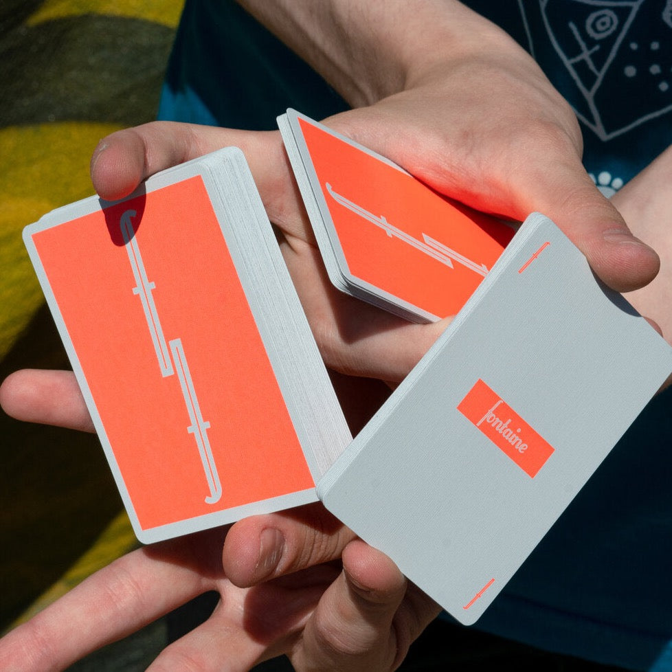 Fontaine Playing Cards Safety Edition - Premium Collectible Playing Cards for Magic Tricks, Cardistry & Poker - Perfect for Card Games, Gifts & Collectors