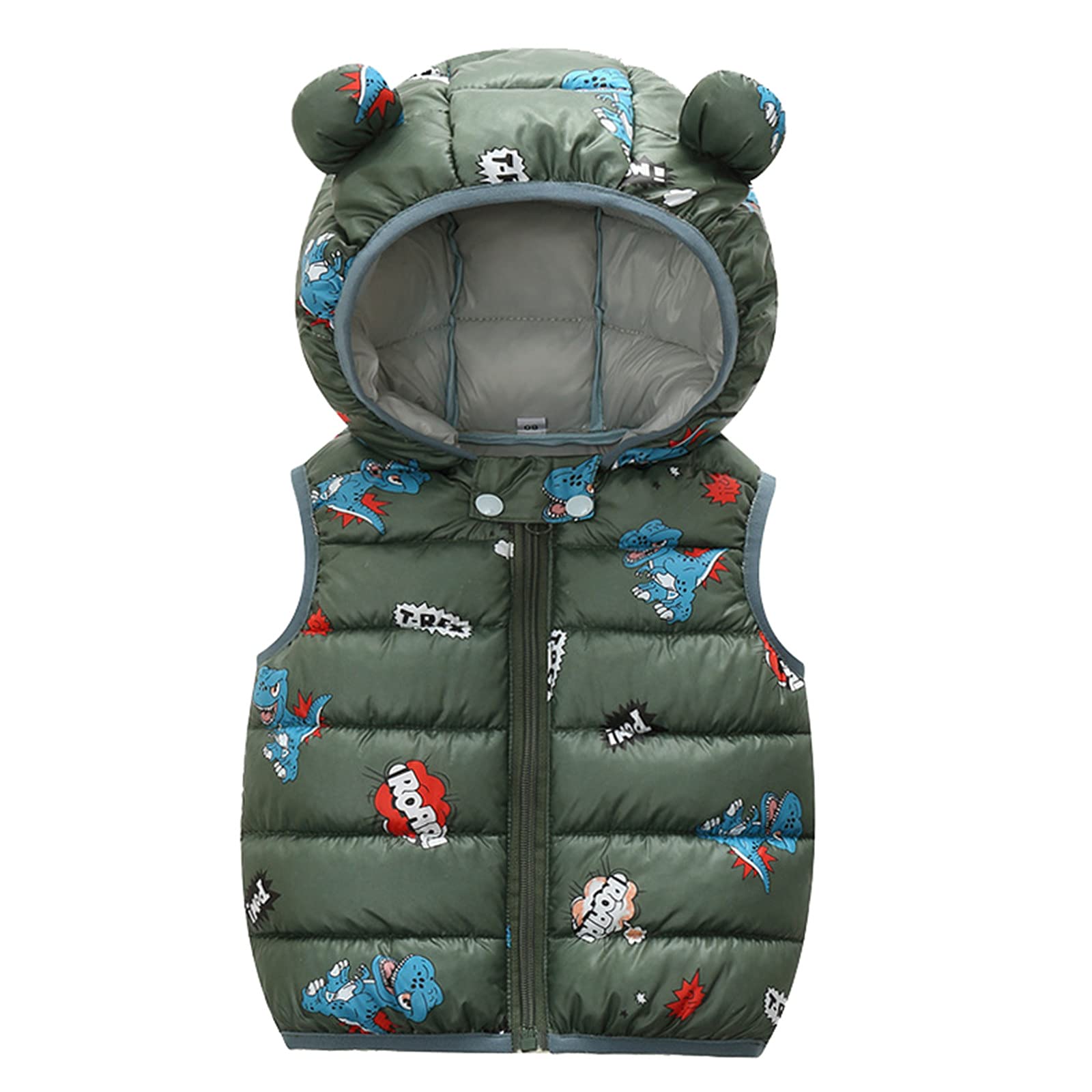 Unisex Toddler Cotton Vest Jacket - Soft Warm Sleeveless Gilet for Baby Boys & Girls | Perfect for Spring & Autumn Layering