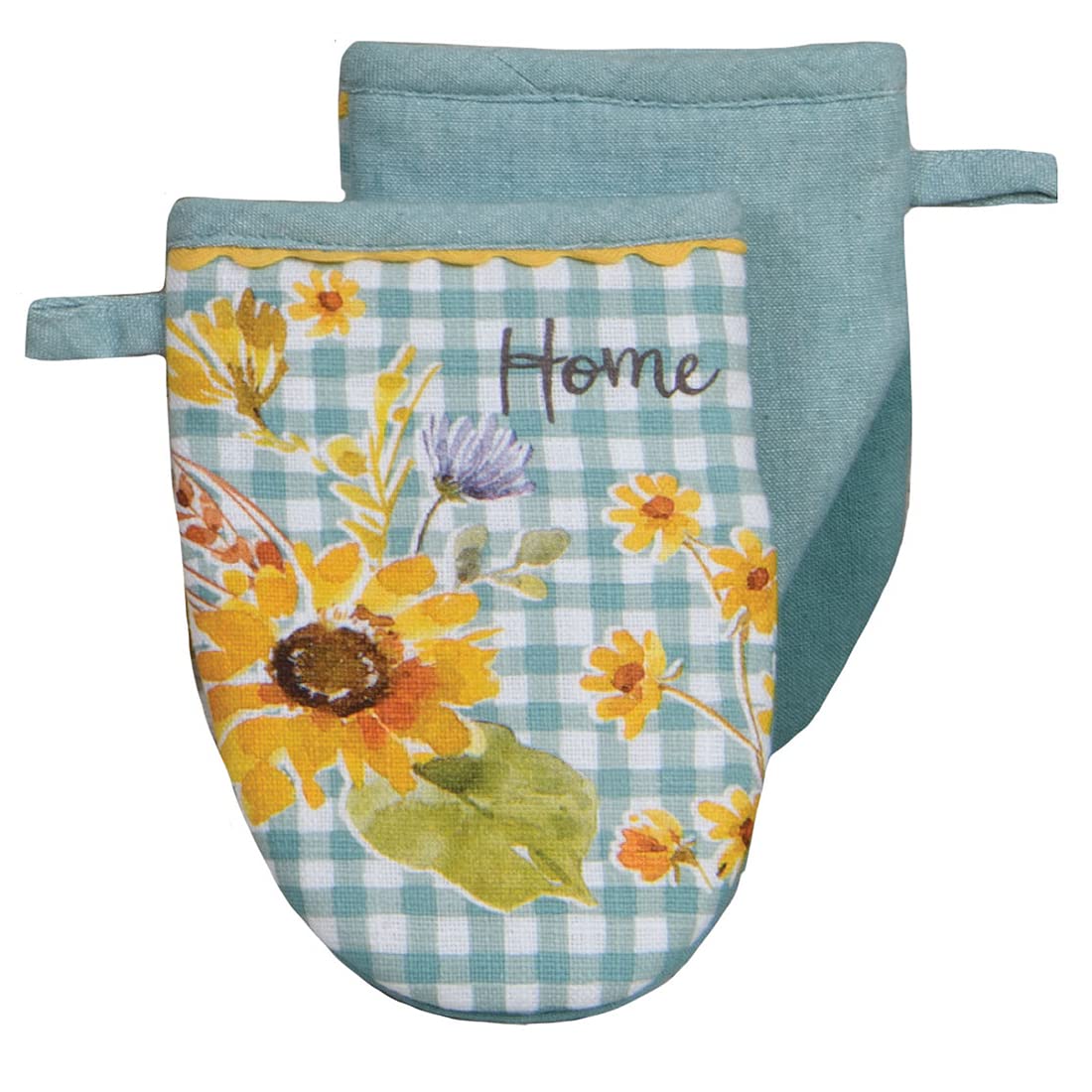Sunflowers Forever Heat Resistant Oven Mitt - Single Piece Kitchen Glove for Baking, Grilling & Cooking - Perfect for Hot Pans, Trays & Dishes