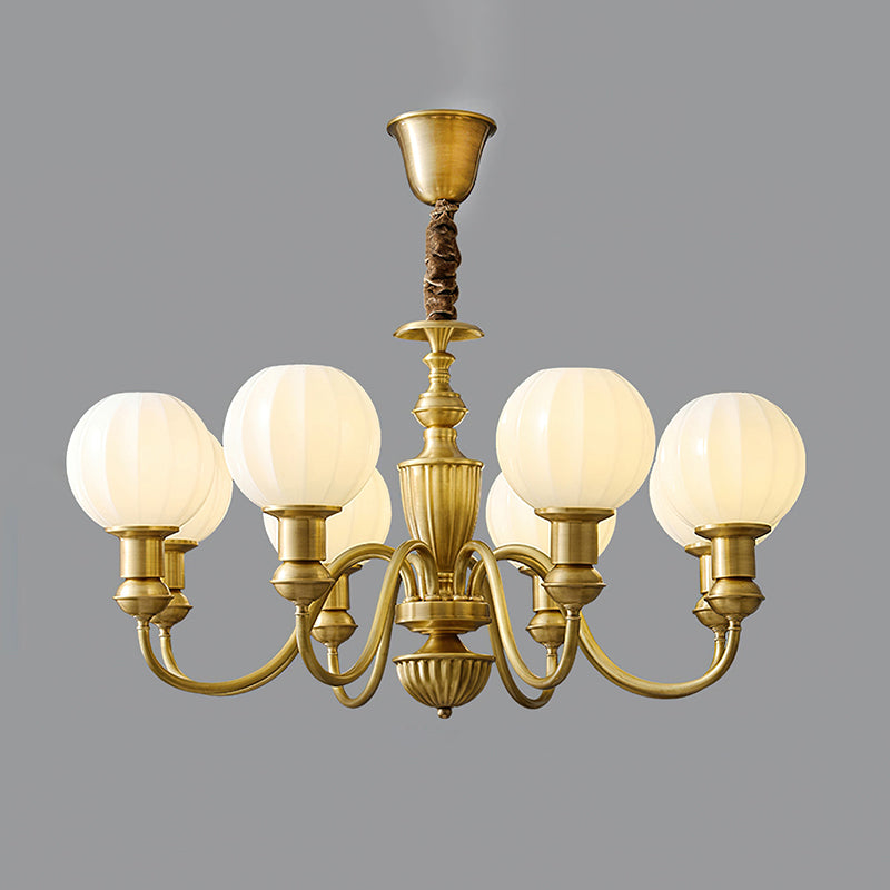 Endon Alton Chandelier - Elegant Crystal Ceiling Light Fixture for Dining Room, Living Room & Bedroom | Modern Luxury Lighting for Home Decor