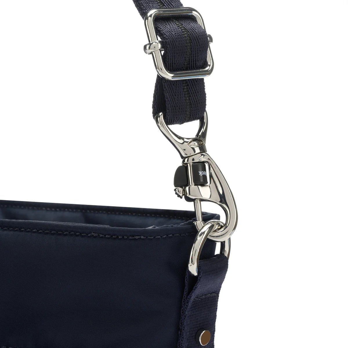 Pacsafe Women's Anti-Theft Crossbody Bag - Secure Travel Purse for Commuting, Shopping & Sightseeing | RFID Protection & Cut-Resistant Straps